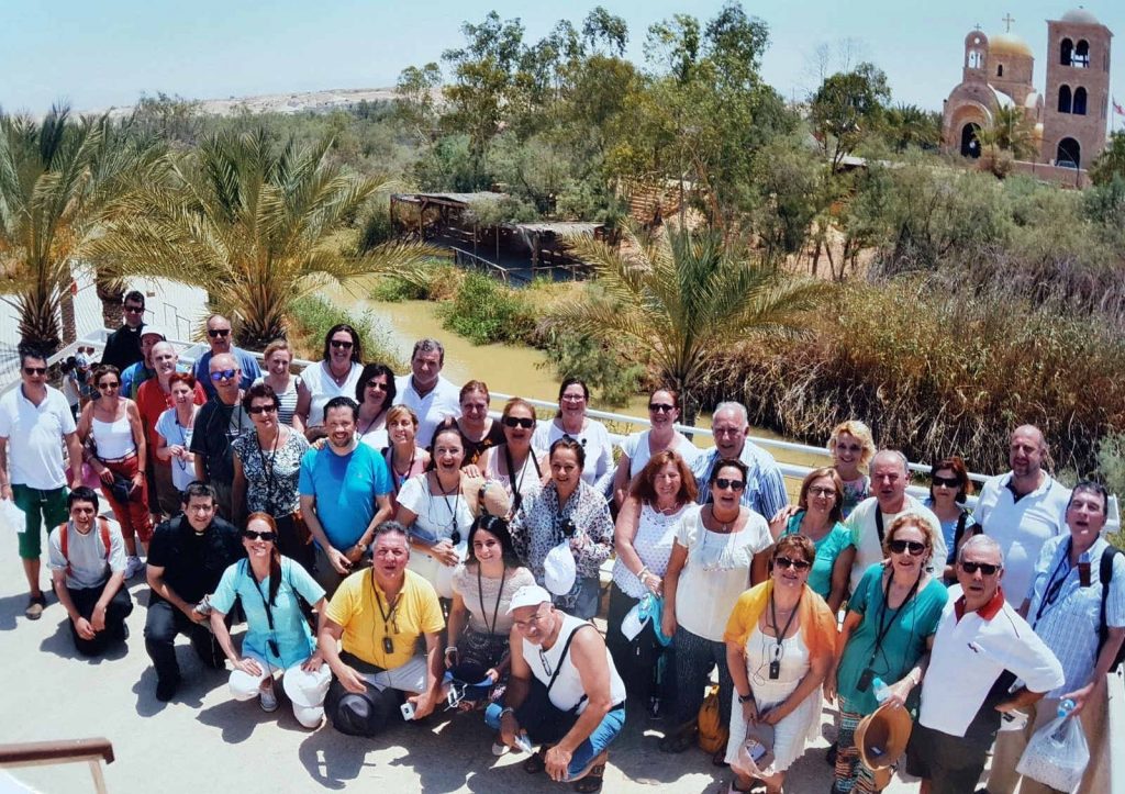 Grupo del viaje a Tierra Santa.